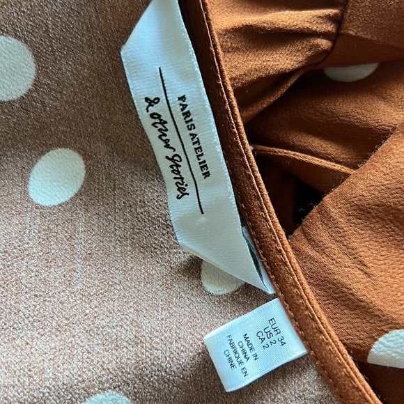 💕Paris Atelier/ &Other Stories Dress size US 2/ Eur 34 - Picture 12 of 12